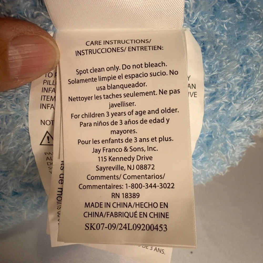 @@***NWT - Sanrio Cinnamoroll Blue Easter Rabbit Large Plush ***@@